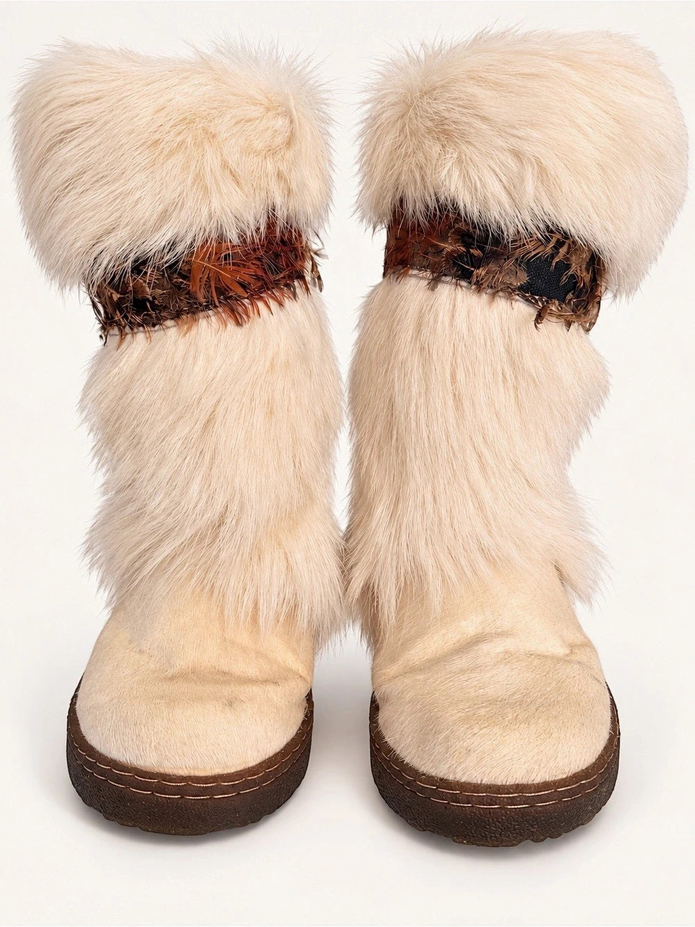 Bearpaw Kola II Winter Boots Cream & Brown